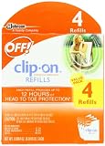 OFF! Clip-on Refills, 4 Count