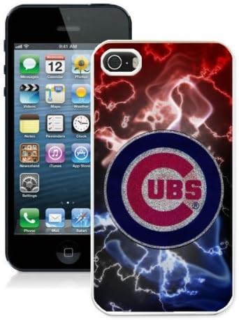 Chicago Cubs iPhone 5/5s Case, MLB Phone Accessory for Fanatics Sport Fan, Dirtproof Shockproof iPhone 5/5s Rugged Cover