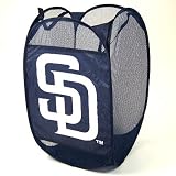 SAN DIEGO PADRES PORTABLE POP-UP LAUNDRY HAMPER!