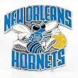 NBA NEW ORLEANS HORNETS BASKETBALL BELT BUCKLE LICENSED