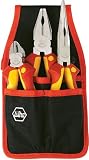 51EU orPFhL. SL160  Wiha 32873 Insulated Pliers Belt Pack Kit, 3 Piece