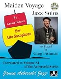 Play-A-Long Series, Vol. 54: Maiden Voyage - Alto Sax Solos (Book + CD Set)