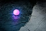 Solar Powered Floating Light Globe