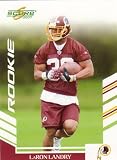 2007 Score #342 LaRon Landry Washington Redskins Football Rookie Card - Mint Condition - Shipped In Protective Display Case !