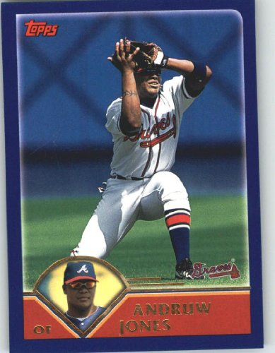 2003 Topps #13 Andruw Jones - Atlanta Braves (Baseball Cards)