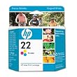 Hewlett Packard - HP C9352AN 22 TRI-COLOR INK CARTRIDGE