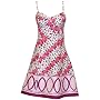 50's Style Floral Cotton Sundress Dress