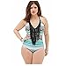 Generic Womens Sexy Plus Size Swimsuit Backless Halter One Piece Swimwear