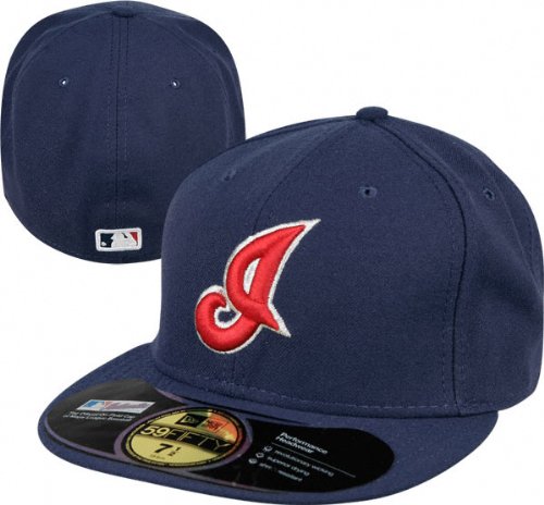 Cleveland Indians Navy Alternate Authentic On-Field 59FIFTY Fitted Hat