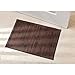 iDesign Formbu Bamboo Floor Mat Non-Skid, Water-Resistant Runner Rug for Bathroom, Kitchen, Entryway, Hallway, Office, Mudroom, Vanity, 17