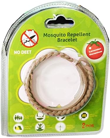 Faux Leather Insect Repellent Bands | 4 Supplied | Brown