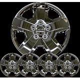 16 Dodge Avenger Chrome Hubcaps Wheel Covers New Set by Suburban Wheel Cover