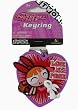 Cartoon Network Powerpuff Girls keychain - Love is Power Blossom rubber key ring