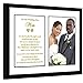 Wedding Thank You Gift for Mother From Both Bride and Groom, Poem for Mom, Add 4x6 Inch Photo