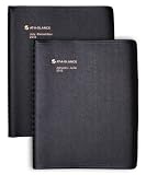 AT-A-GLANCE Recycled Eight-Person Group Daily Appointment Book, 8 x 11 Inches, Black, 2012 (70-212-72)