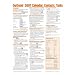 Microsoft Outlook 2007 Calendar, Contacts, Tasks Quick Reference Guide (Cheat Sheet of Instructions, Tips & Shortcuts - Laminated)
