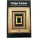 Elegant Gold Refrigerator Magnet Frames Large to Small Frame Set