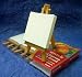 Set of Three Mini Canvases and Three Mini Easels