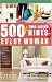 500 Time-Saving Hints for Every Woman: Helpful Tips for Your Home, Family, Shopping, and More
