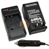 Compact Battery Charger Set for Sony NP-FE1 (Cyber-shot DSC-T7)
