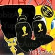 New Design 12 Pieces Tweety Bird Attitude Logo Car Seat Covers Set Includes Front and Rear Seat Covers, Steering Wheel Cover, Seat Belt Covers