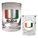Miami Hurricanes NCAA Rocks Glass And Shot Glass Set by Great American Products