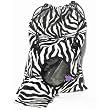 Peek-Thru Shoe Bag Zebra Print (Made in USA) - #SB-S-JZ