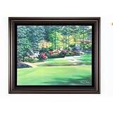 Golf Gifts and Gallery Augusta #12 Framed Canvas Art by
