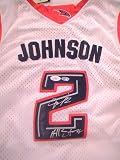 JOE JOHNSON SIGNED AUTOGRAPHED JERSEY ATLANTA HAWKS JSA