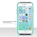 iPhone 6 Case, Lumsing Hybrid High Impact Double Layer Armor Defender Case Protective Cover for Apple iPhone 6 (4.7 inch Screen) with Screen Protector (2 in 1/Mint Green-Black)