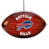 4" NFL Buffalo Bills LED Light-Up Football Christmas Ornament
