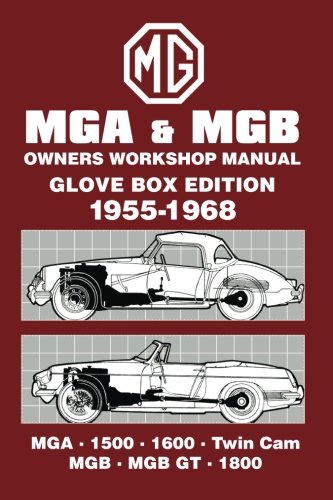 MGA & MGB Glove Box 1955-68 Workshop Manual (Brooklands Road Test Books)