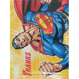 Superman Returns Thank You Notes - 8 Count