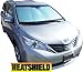 Sunshade for TOYOTA SIENNA Van 2011 2012 2013 2014 2015 HEATSHIELD Custom-fit Sunshade #1255
