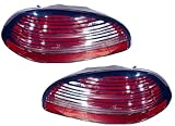 1997-2003 (1998 1999 2000 2001 2002 97 98 99 00 01 02 03) Pontiac Grand Prix Tail Light - Pair (Both Driver and Passenger Sides - Left and Right) - DOT Certified
