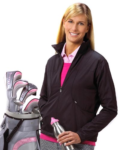 Nancy Lopez Golf Damen Jacke Tempted, schwarz, M, L410501 Tempted Jacke Preisvergleich