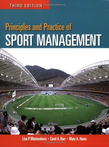 principles and practice of sport management