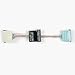 Dual Device ATA/IDE 133 Rounded Cable With Pull Tab, Copper, 18 inch, 40 pin Female to 2x 40 pin Female