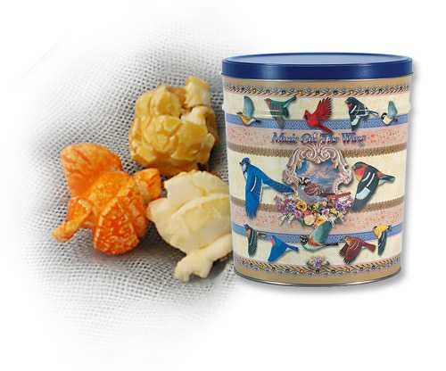 3.5 Gallon Caramel Popcorn Tin - Music on the Wing by Caramels