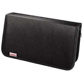Hama CD/DVD 96 Nylon Wallet Black