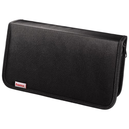 Hama CD/DVD 96 Nylon Wallet Black