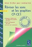 Réviser les sons et les graphies CP-CE1 : Repérer et différencier les différentes graphies d'un son, fixer l'orthographe des mots, enrichir son vocabulaire