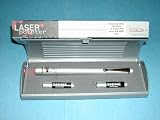 Atlasnova 635nm RED Laser Pointer with On & Off Switch - Silver