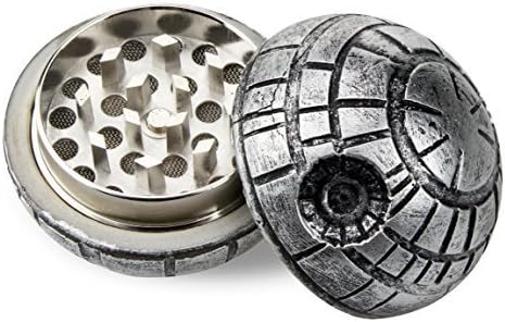 TAKEAHIT Metal Grinder Death Star War Herb Spice Grinder 2 inch Present with Bonus (50mm)