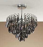 Smoked Droplets Ceiling Light