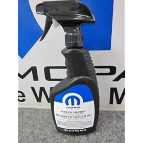 CHRYSLER JEEP DODGE MOPAR CLOTH TOP TREATMENT CONVERTIBLE