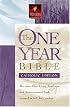 The One Year Bible NLT, Catholic Edition