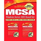 Click here to buy MCSA Windows Server 2003 Boxed Set Study Guide and DVD Training System by Syngress Publishing and Robert J. Shimonski.