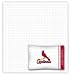 MLB St. Louis Cardinals Sheet Set -White (Twin) 