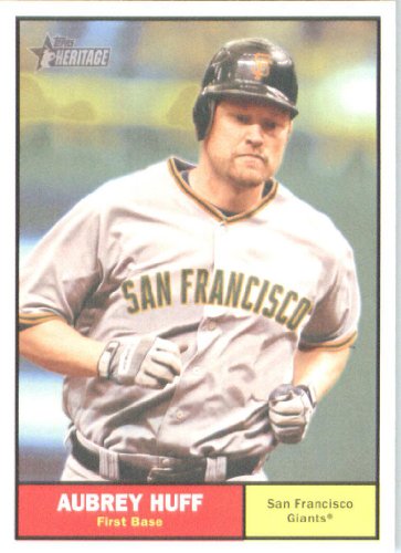 2010 Topps Heritage #318 Aubrey Huff - Detroit Tigers (Baseball Cards)